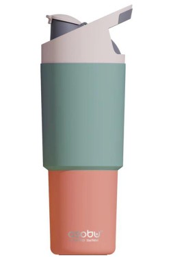 ΠΑΓΟΥΡΙ ΑΝΟΞΕΙΔΩΤΟ ΑΤΣΑΛΙ ΘΕΡΜΟΣ ASOBU 1000ml COSMIC PASTEL GREEN