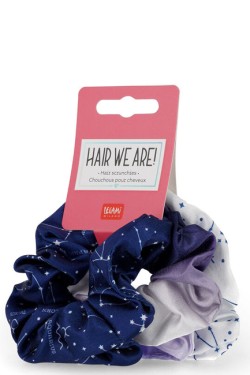 ΛΑΣΤΙΧΑΚΙ ΜΑΛΛΙΩΝ LEGAMI SCRU0001 ΣΕΤ 3ΤΕΜ.SCRUNCHIES HAIR WE ARE STARS