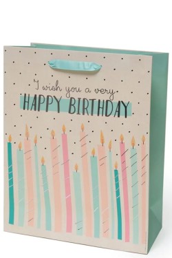 ΤΣΑΝΤΑ ΔΩΡΟΥ LARGE LEGAMI GB0489 HAPPY BIRTHDAY