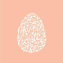 ΧΑΡΤΟΠΕΤΣΕΤΕΣ EASTER 33*33CM.20ΤΕΜ.ΑΥΓΟ ΣΩΜΟΝ