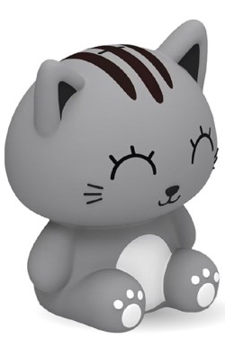 ΚΟΥΜΠΑΡΑΣ TOTAL XL2497S GREY CAT 27cm.