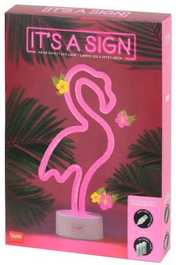 ΦΩΤΙΣΤΙΚΟ LED LEGAMI ITS A SIGN LL0002 NEON EFFECT-FLAMINGO