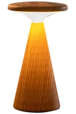 ΦΩΤΙΣΤΙΚΟ ΑΦΗΣ ΞΥΛΙΝΟ ΕΠΙΤΡΑΠΕΖΙΟ GINGKO SYLVA G056L-AH LARGE WHITE ASH