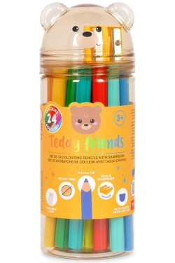ΞΥΛΟΜΠΟΓΙΕΣ 24ΤΕΜ.LEGAMI TDP0001 TEDDY BEAR