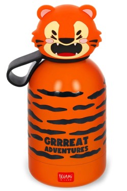 ΠΑΓΟΥΡΙ ΘΕΡΜΟΣ 310ML ΑΝΟΞΕΙΔΩΤΟ ΑΤΣΑΛΙ LEGAMI KIDS BOTTLE KSSB0004 TIGER