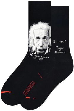 ΚΑΛΤΣΕΣ MUSEARTA SCIENCE AND HISTORY-ALBERT EINSTEIN SH-AE-12 BLACK No 36-40