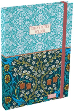 ΧΑΡΤΑΚΙΑ ΑΥΤΟΚΟΛΛΗΤΑ THE GIFTED STATIONERY WILLIAM MORRIS-BLACKTHORN