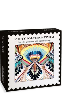 ΣΟΥΒΕΡ ΑΠΟ ΦΕΛΛΟ ΣΕΤ 4 ΤΕΜ.MUSEUMS & GALLERIES MARY KATRANTZOU-MIRROR MARBLE