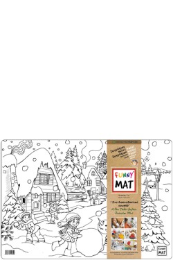 ΣΟΥΠΛΑ 48*33,5cm.FUNNY MAT ΧΕΙΜΩΝΑΣ