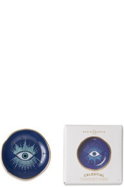 ΠΙΑΤΑΚΙ ΚΕΡΑΜΙΚΟ ΔΙΑΚΟΣΜΗΤΙΚΟ DESIGNWORKS DW CTD-1005EU STARRY EYE
