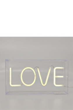ΕΠΙΓΡΑΦΗ I-TOTAL NEON LED LOVE XL2762 23*13cm.