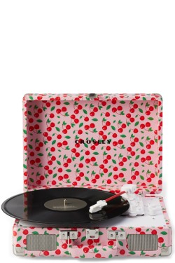 ΠΙΚΑΠ ΒΑΛΙΤΣΑ CROSLEY CRUISER PLUS CR8005F-RC4 ΜΕ ΕΝΣΩΜΑΤΩΜΕΝΑ ΗΧΕΙΑ 2-WAY BLUETOOTH RETRO CHERRY
