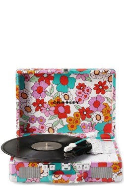 ΠΙΚΑΠ ΒΑΛΙΤΣΑ CROSLEY CRUISER PLUS CR8005F-GF4 ΜΕ ΕΝΣΩΜΑΤΩΜΕΝΑ ΗΧΕΙΑ 2-WAY BLUETOOTH GROOVY FLOWERS