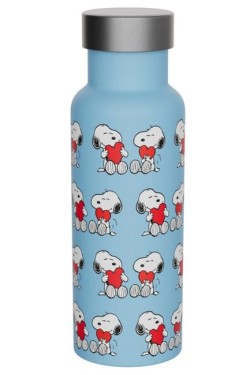 ΠΑΓΟΥΡΙ ΘΕΡΜΟΣ 500ML ΑΝΟΞΕΙΔΩΤΟ ΑΤΣΑΛΙ QUYCUP PEANUTS SNOOPY LOVE