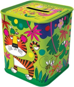 ΚΟΥΜΠΑΡΑΣ ΜΕΤΑΛΛΙΚΟΣ R.E.D.MONBOX46 JUNGLE ANIMALS