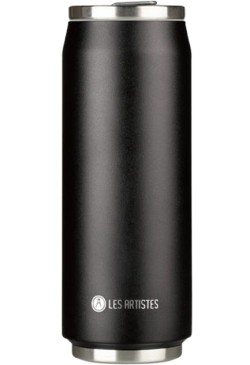 ΚΟΥΠΑ ΑΝΟΞΕΙΔΩΤΟ ΑΤΣΑΛΙ ΘΕΡΜΟΣ PULL CANIT 500ml LES ARTISTES BLACK