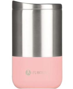 ΚΟΥΠΑ ΑΝΟΞΕΙΔΩΤΟ ΑΤΣΑΛΙ ΘΕΡΜΟΣ 350ml LES ARTISTES TRAVEL SPLIT PINK