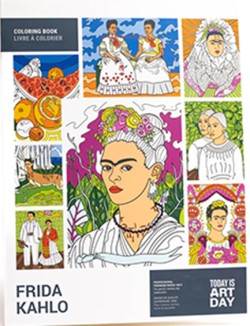 ΜΠΛΟΚ ΖΩΓΡΑΦΙΚΗΣ TODAY IS ART DAY FRIDA KAHLO
