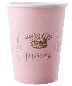 ΠΟΤΗΡΙΑ ΧΑΡΤΙΝΑ ΣΕΤ 10ΤΕΜ.PRINCESSE