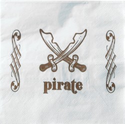 ΧΑΡΤΟΠΕΤΣΕΤΕΣ 33*33ΕΚ.ΣΕΤ 20ΤΕΜ.PIRATE