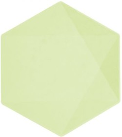 ΠΙΑΤΑ ΕΞΑΓΩΝΑ 26,1*22,6cm.ΣΕΤ 6ΤΕΜ.ΠΡΑΣΙΝΑ