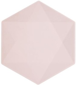 ΠΙΑΤΑ ΕΞΑΓΩΝΑ 26,1*22,6cm.ΣΕΤ 6ΤΕΜ.ΡΟΖ