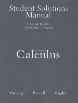 Student Solutions Manual for Calculus
