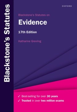 Blackstones Statutes on Evidence