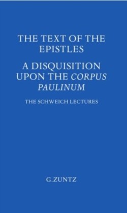 The Text of the Epistles
