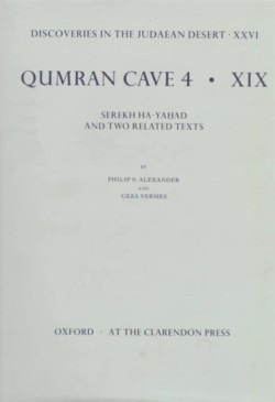 Discoveries in the Judaean Desert: Volume XXVI. Qumran Cave 4: XIX