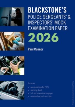 Blackstones Police Sergeants and Inspectors Mock Examination Paper 2026