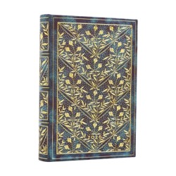 2026 Wildflower Song Mini 12-month Day-at-a-Time Hardcover Flexi Dayplanner 2026 (Elastic Band Closure)