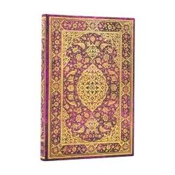 2026 The Orchard (Persian Poetry) Mini 12-month Horizontal Hardcover Flexi Dayplanner 2026 (Elastic Band Closure)