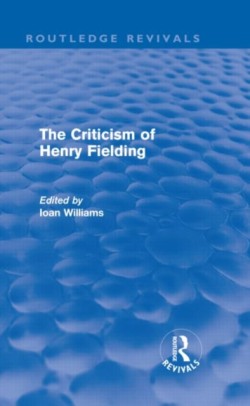 The Criticism of Henry Fielding