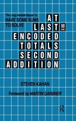 At Last!! Encoded Totals Second Addition