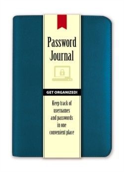 Password Journal: Caribbean Blue