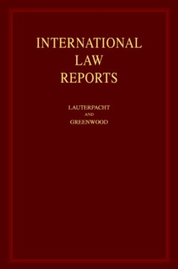 International Law Reports
