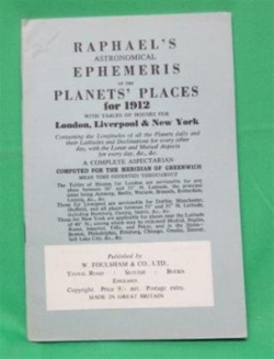 Raphaels Astronomical Ephemeris