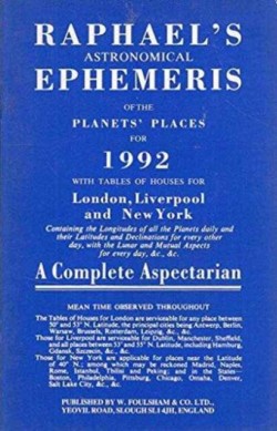 Raphaels Astronomical Ephemeris of the Planets Places