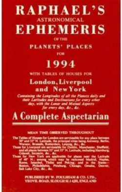 Raphaels Astronomical Ephemeris of the Planets Places