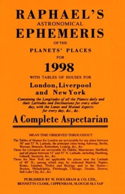Raphaels Astronomical Ephemeris of the Planets Places