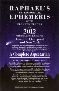 Raphaels Astrological Ephemeris 2012