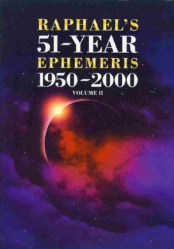 Raphaels 51-Year Ephemeris 1950 to 2000