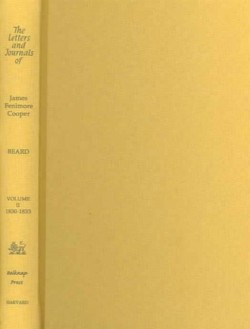 Letters and Journals of James Fenimore Cooper