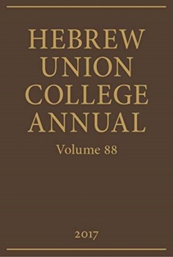 Hebrew Union College Annual