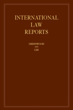 International Law Reports: Volume 173