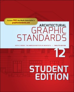 Architectural Graphic Standards, Student Edition