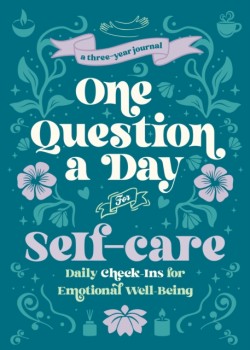 One Question a Day for Self-Care (Floral)