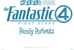 Marvel Studios The Fantastic Four: First Steps - Family Portraits: Photos From The Set