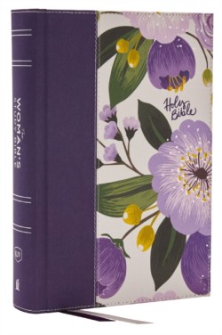 KJV, The Womans Study Bible, Purple Floral Cloth over Board, Red Letter, Full-Color Edition, Comfort Print